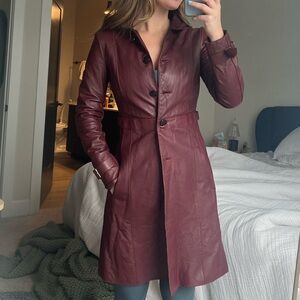 Vintage Emporio Armani Leather Jacket